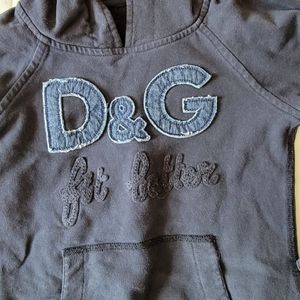 Dolce and Gabbana hoodir dress, girls size 4